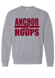 ANCHOR HOOPS GRAY GARMENTS