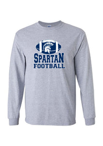 BC FOOTBALL GRAY/NAVY GARMENTS