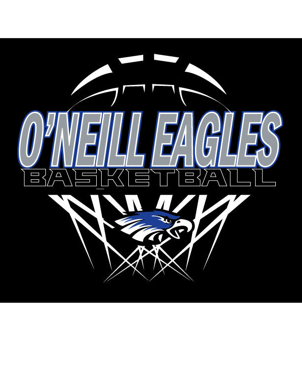 ONEILL EAGLE BASKETBALL BLACK GARMENTS