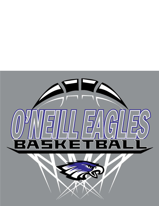 ONEILL EAGLE BASKETBALL SPORT GRAY GARMENTS